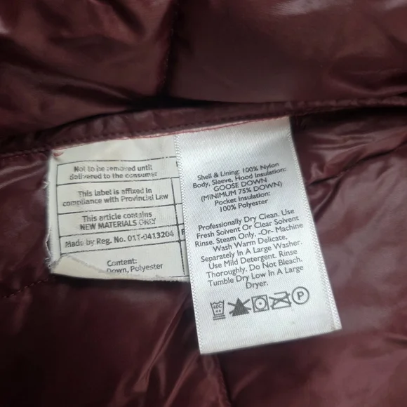 Eddie Bauer EB550 Red Puffer Gorecore jacket - Picture 11 of 16